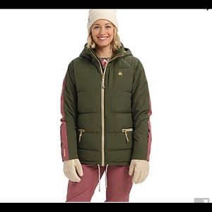 Burton W KEELAN JACKET, Forest Night - Rose Brown